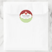 Strawberry Cupcake Bakery Cake Box Seals (Bag)