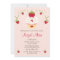 Strawberry Cupcake Birthday Invitation Any Age