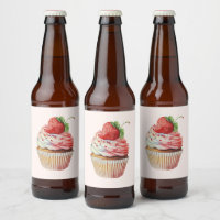 Strawberry Cupcake Sweet Dessert