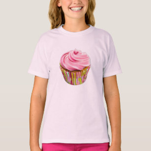 Strawberry Cupcake with Pink Frosting T-Shirt