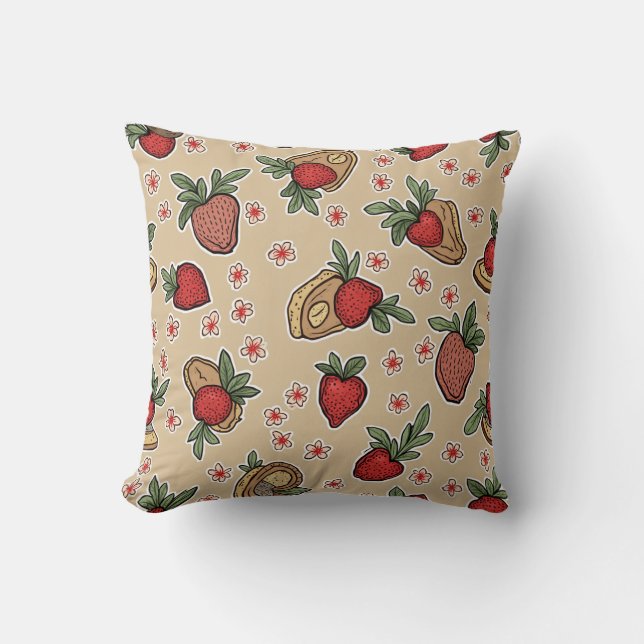 strawberry cushion (Front)
