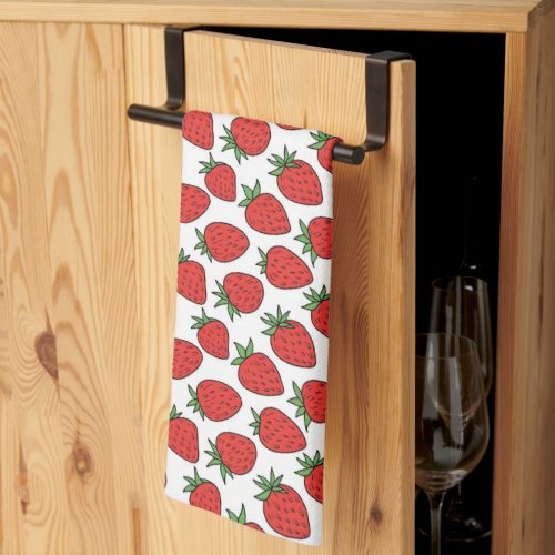 Strawberry  Cute Fruit_Themed Kitchen Decor Kitchen Towel