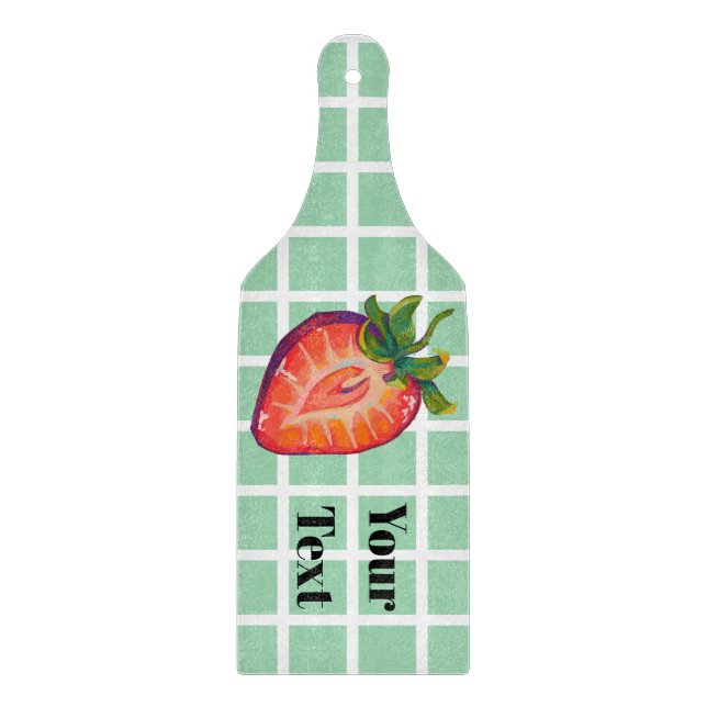 Strawberry Cutting Board (Front)