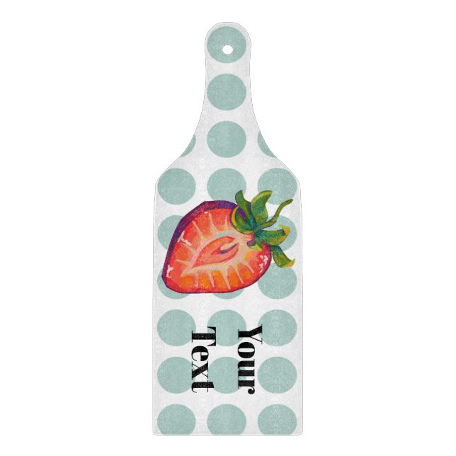Strawberry Cutting Board (Front)