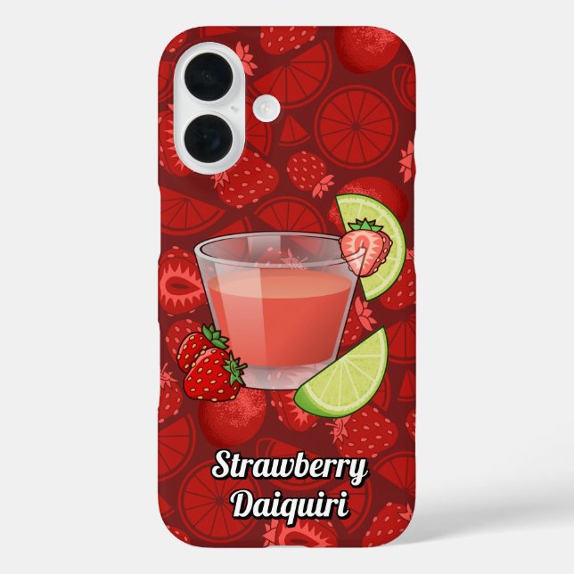 Strawberry Daiquiri Case-Mate iPhone Case (Back)