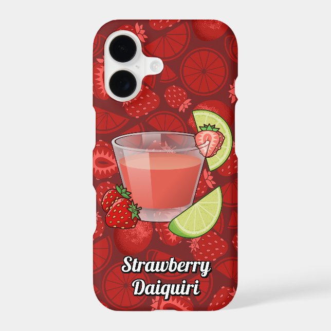 Strawberry Daiquiri Case-Mate iPhone Case (Back)