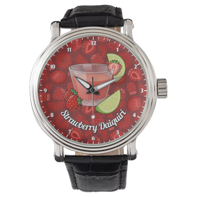 Strawberry Daiquiri Cocktail Watch (Front)
