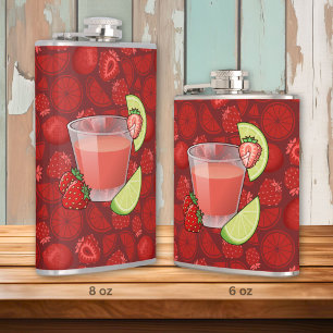 Strawberry Daiquiri Flask