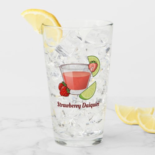 Strawberry Daiquiri Glass