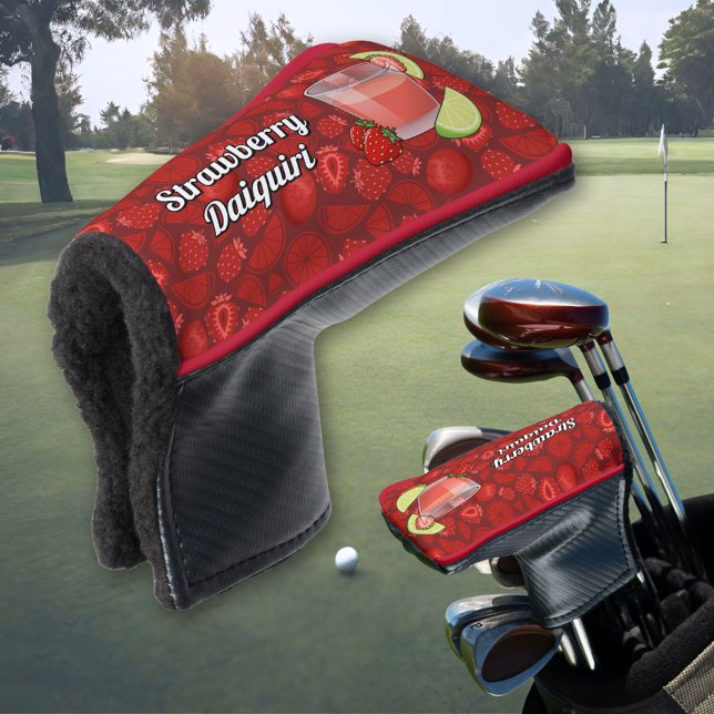 Strawberry Daiquiri Golf Head Cover (Creator Uploaded)