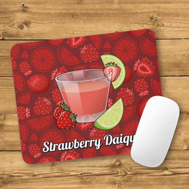 Strawberry Daiquiri Mouse Pad (Creator Uploaded)