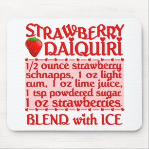 Strawberry Daiquiri mousepad