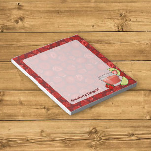 Strawberry Daiquiri Notepad