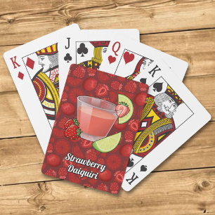 Strawberry Daiquiri Playing Cards