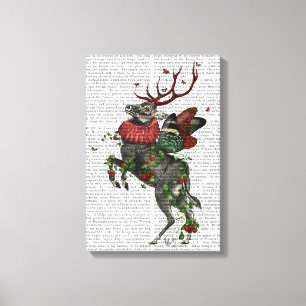 Strawberry Deer Canvas Print