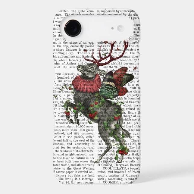 Strawberry Deer Case-Mate iPhone Case (Back)