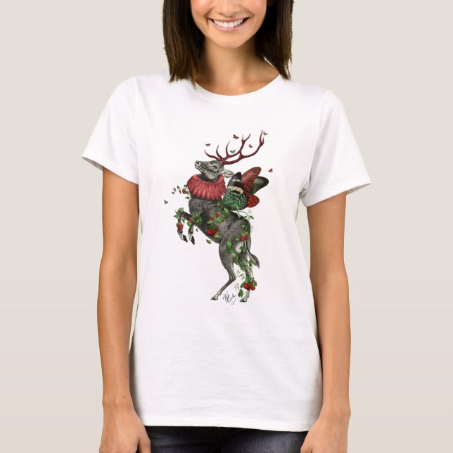 Strawberry Deer T-Shirt (Front)