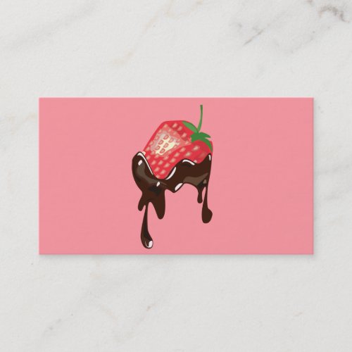 Strawberry Delight Business Card