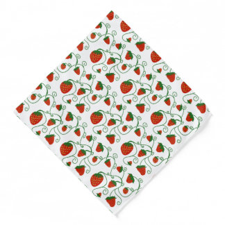 Strawberry  Design Dog Bandana 