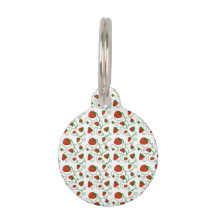 Strawberry  Design Dog Tag