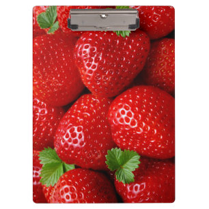 Strawberry design Writing pad Clipboard