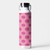 Cute Kawaii Strawberry Clear Pink Kids monogrammed Water Bottle