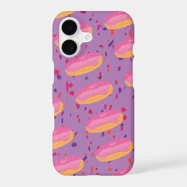 Strawberry Donuts Iphone Case (Back)