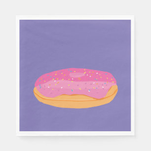 Strawberry Donuts Napkins
