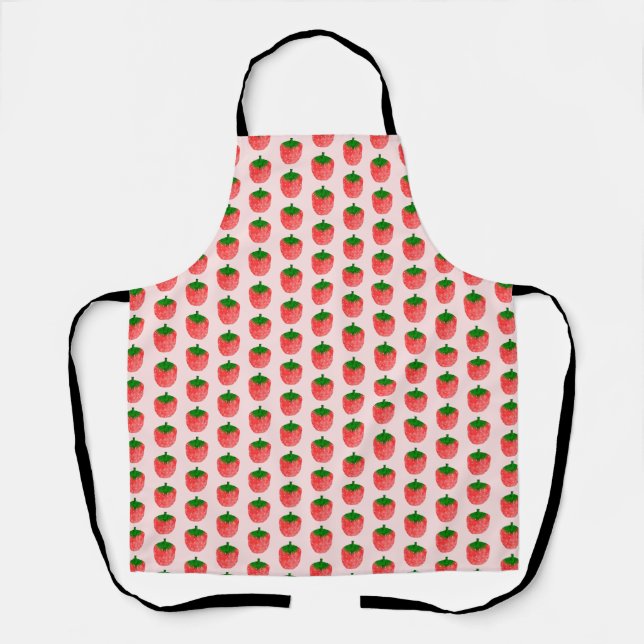 Strawberry Drawing Apron (Front)