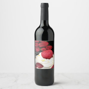 Strawberry Dream Wine Label