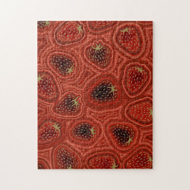 Strawberry Dreams Notebook Jigsaw Puzzle (Vertical)