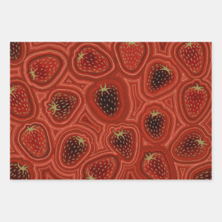 Strawberry Dreams  Wrapping Paper Sheets
