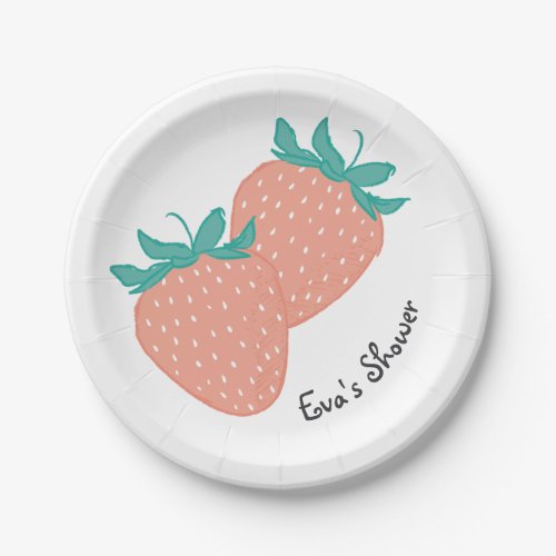 Strawberry Duo Paper Plates