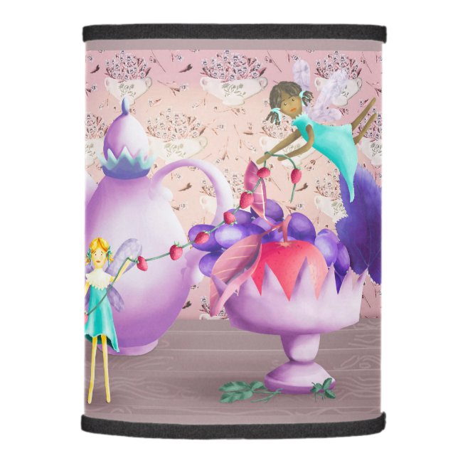 Strawberry Faeries  Lamp Shade (Right)