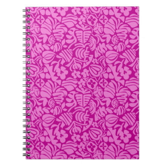 Strawberry Fantasy in pink Notebook