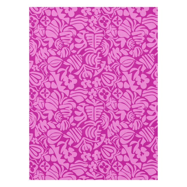 Strawberry Fantasy in pink Tablecloth (Front)