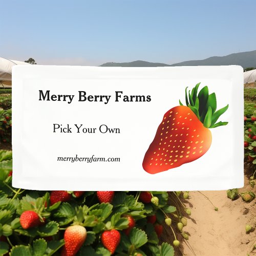 Strawberry Farm Banner