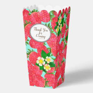 Strawberry Favor Box