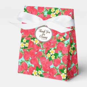 Strawberry Favor Box