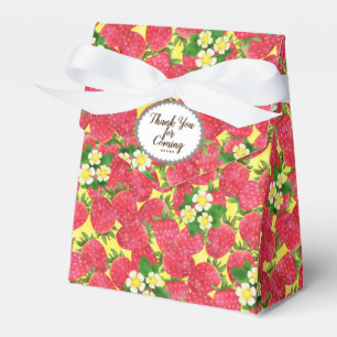 Strawberry Favor Box