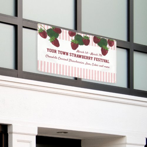 Strawberry Festival Banner