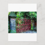 Strawberry Field Gates, Liverpool UK Postcard
