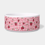 Strawberry Field Pattern Bowl<br><div class="desc">Transform your space with the lively charm of our Vibrant Strawberry Field Pattern.</div>