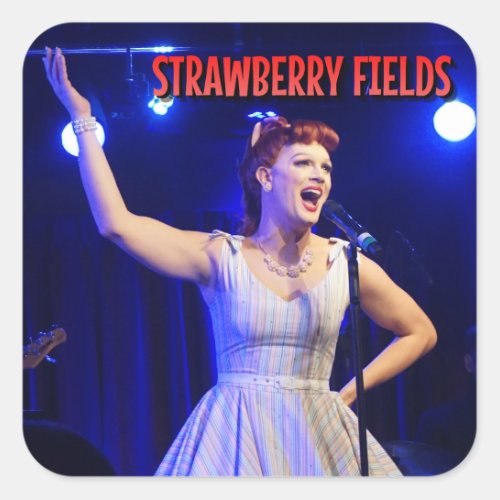 Strawberry Fields Dedications Sticker
