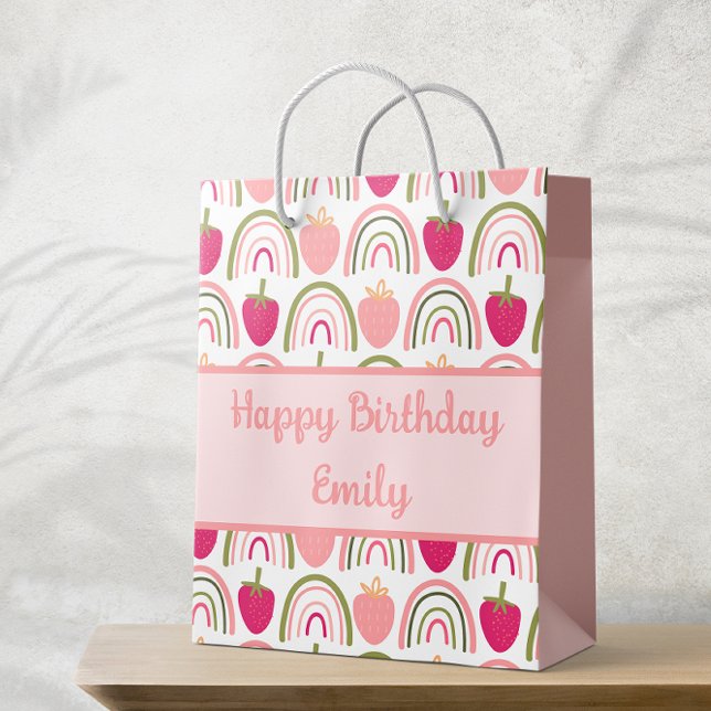 Strawberry Fields Delight 2 Medium Gift Bag (Creator Uploaded)