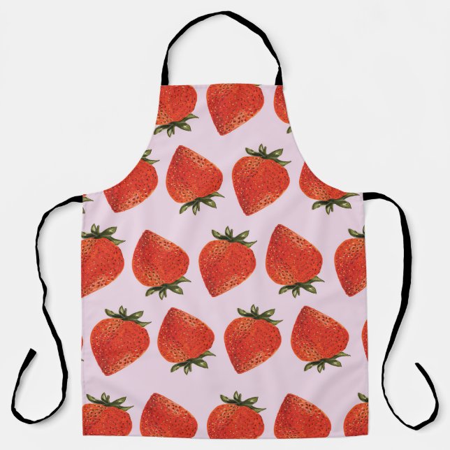 Strawberry Fields: Endless Sweetness Apron (Front)