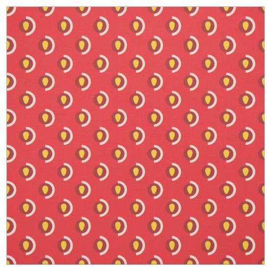 Strawberry Fabric | Zazzle