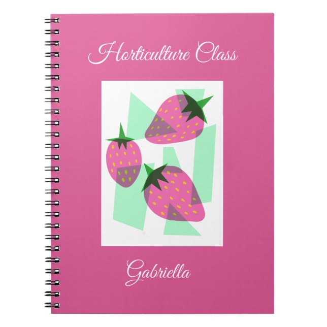 Strawberry Fields Forever Classic  Notebook (Front)