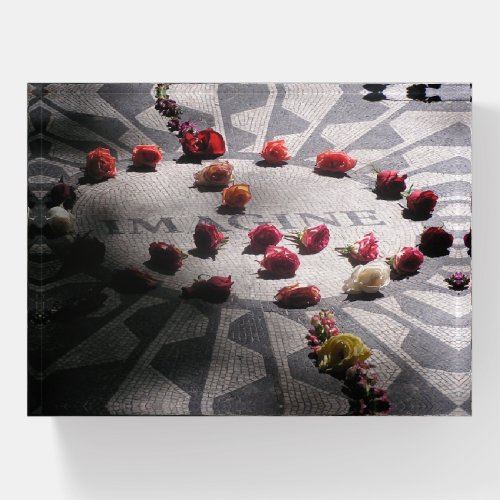 Strawberry Fields Imagine Mosaic Central Park Paperweight