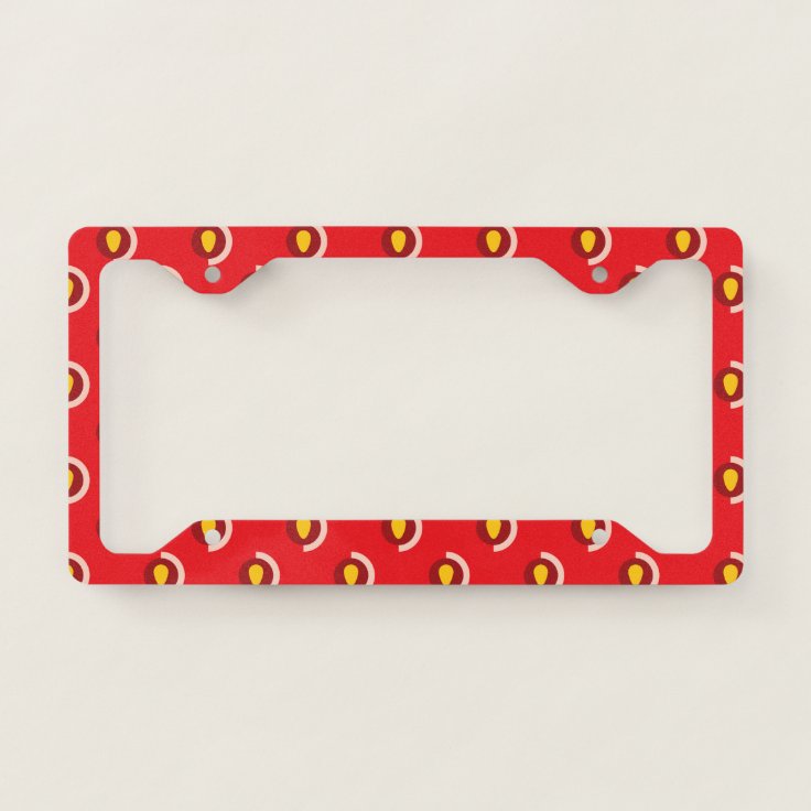 Strawberry Fields License Plate Frame | Zazzle